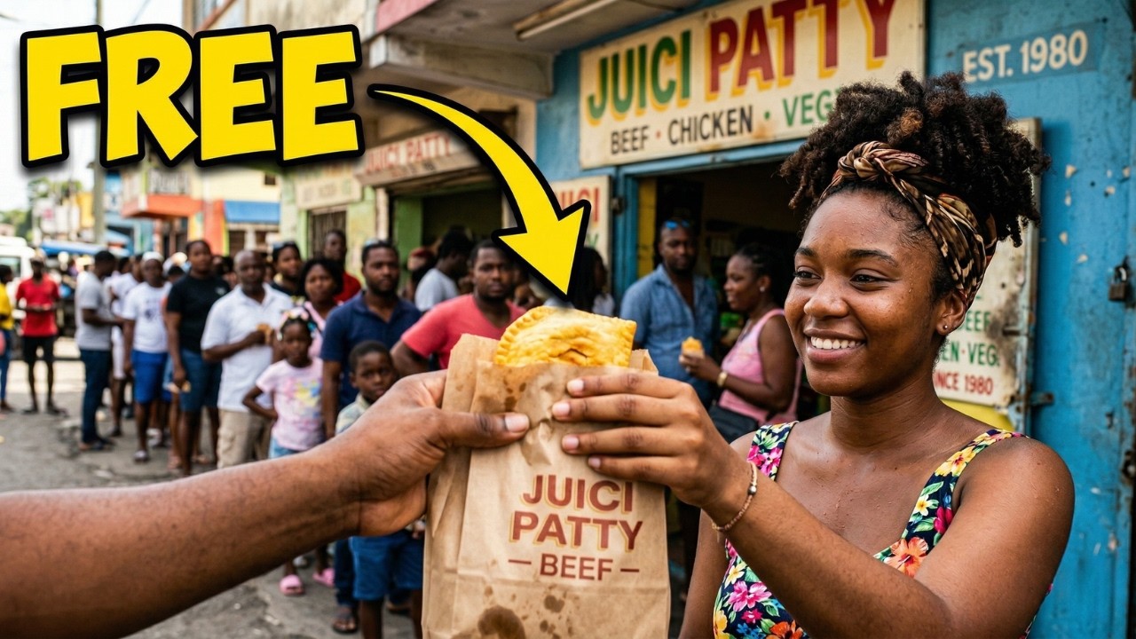 I Opened A Free Patty Shop In Jamaica