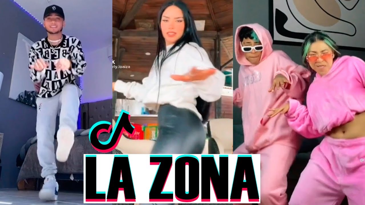 TikTokers Bailan LA ZONA - BAD BUNNY | La zona tiktok | y si le gusta lo repite tiktok
