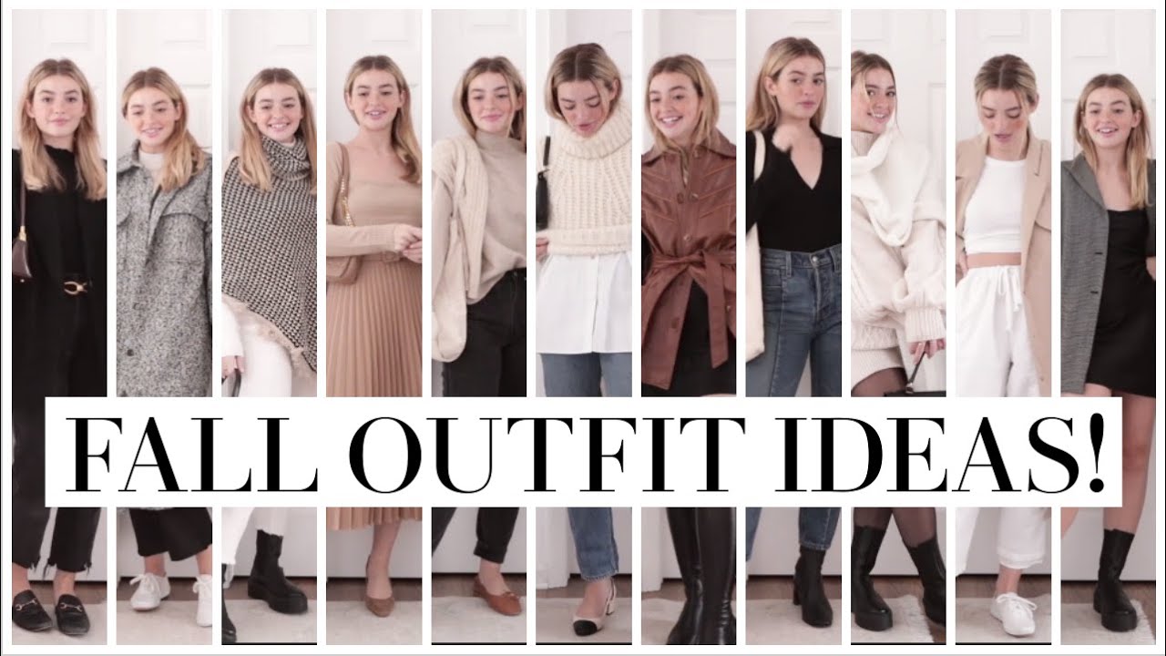 FALL OUTFIT IDEAS 2020! Everyday fall looks..