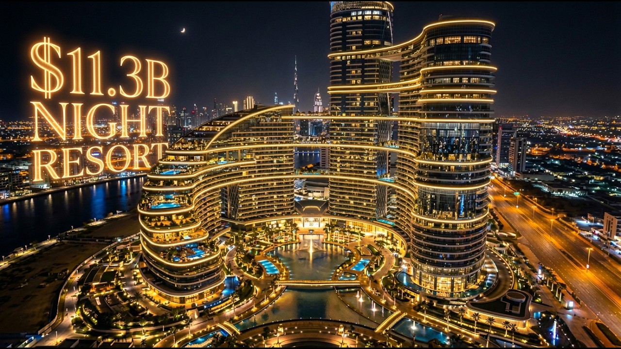 Inside Dubai&rsquo;s $11,300,000,000 Night Luxury Resort  Where Billionaires Escape 🌙✨