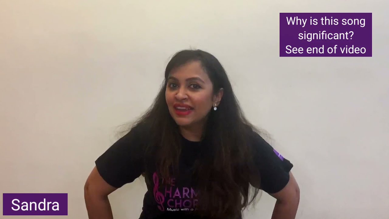 12twelve12 - Week 10 - Sandra Oberoi for Project Get Singing (Bollywood Week)