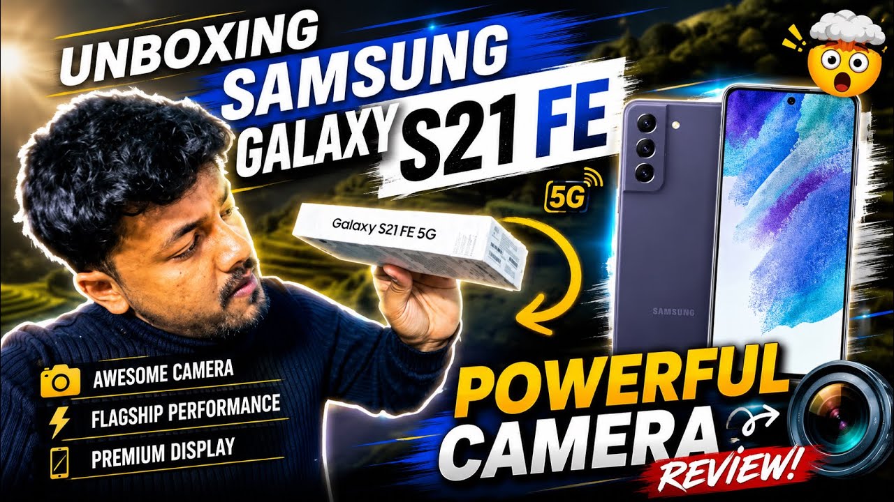Samsung Galaxy S21 FE Unboxing & Camera Test | Honest Review in 2026 🔥