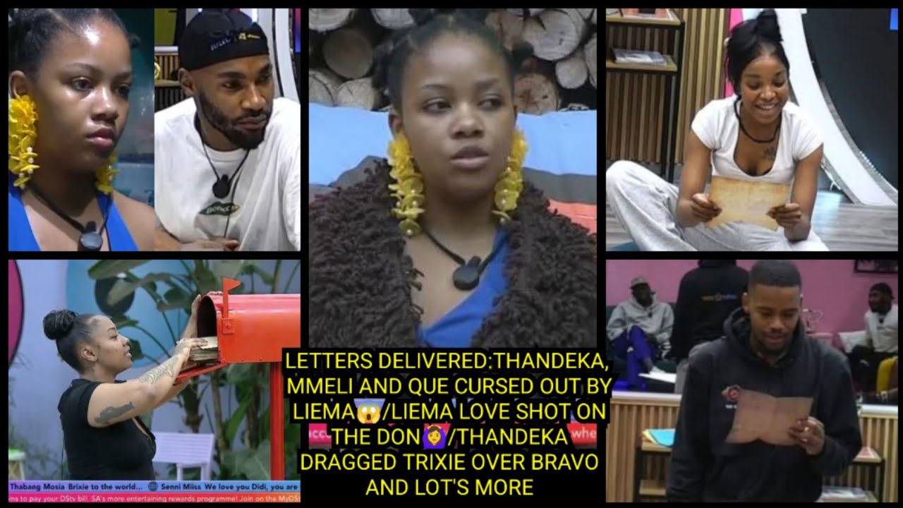 LETTERS DELIVERED:THANDEKA, MMELI AND QUE CURSED OUT BY LIEMA/LIEMA LOVE SHOT ON THE DON/THANDEKA..