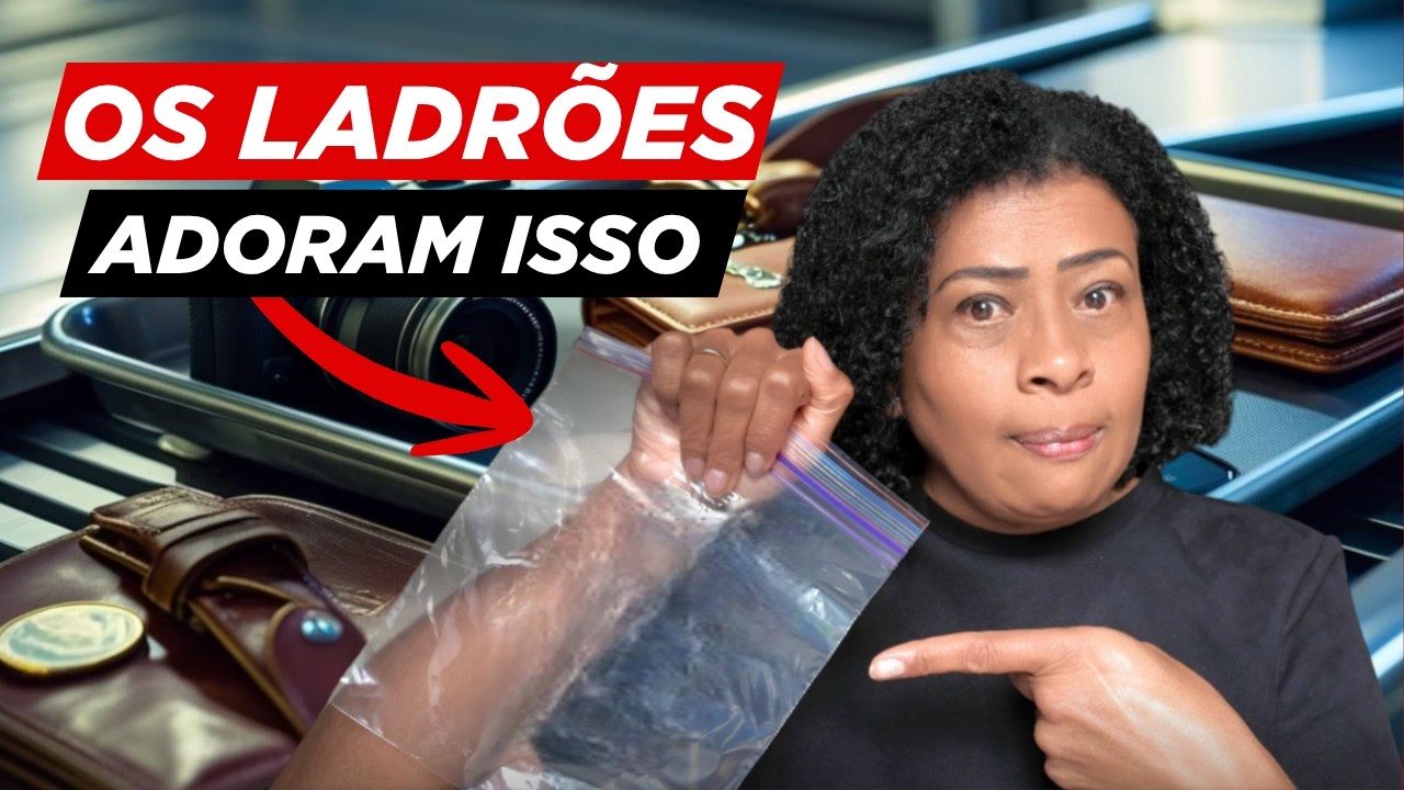 COMO OS LADRÕES ESCOLHEM SUAS VITÍMAS NO AEROPORTO  (Não Cometa Esses Erros!)