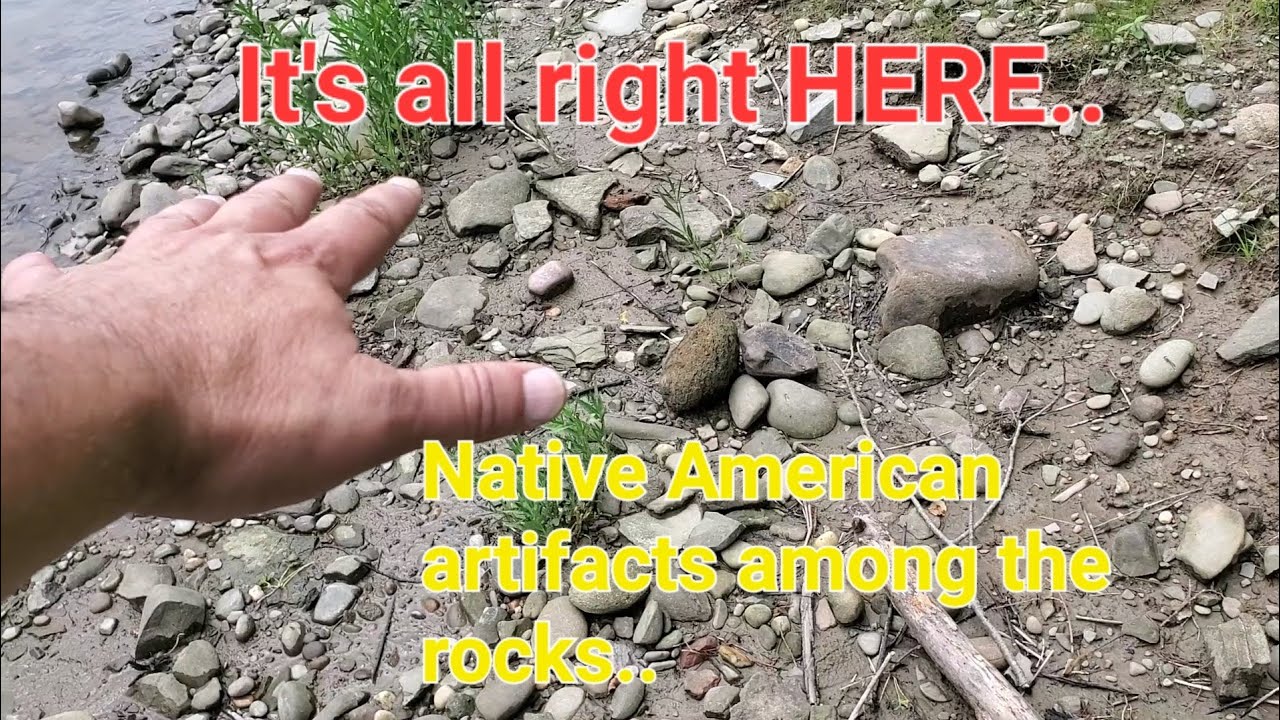 More Native American artifacts on the Susquehanna River, July 2024