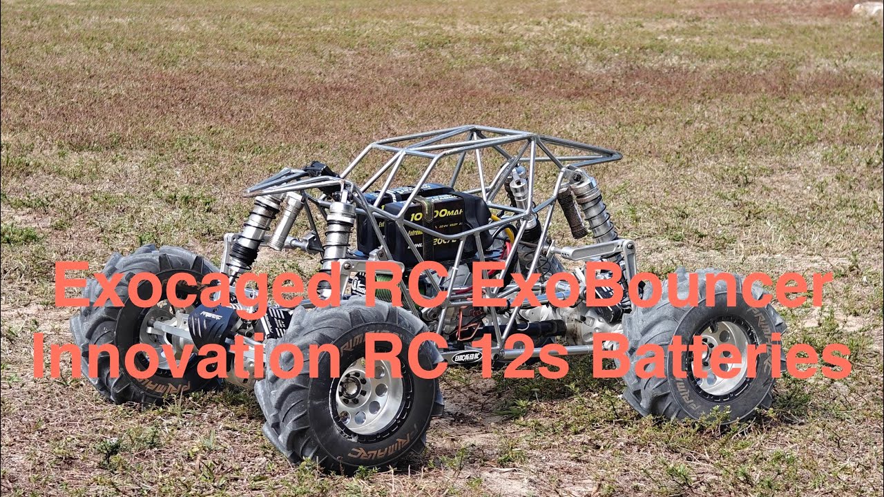 ExoCaged Rc ExoBouncer Having Fun on 12s