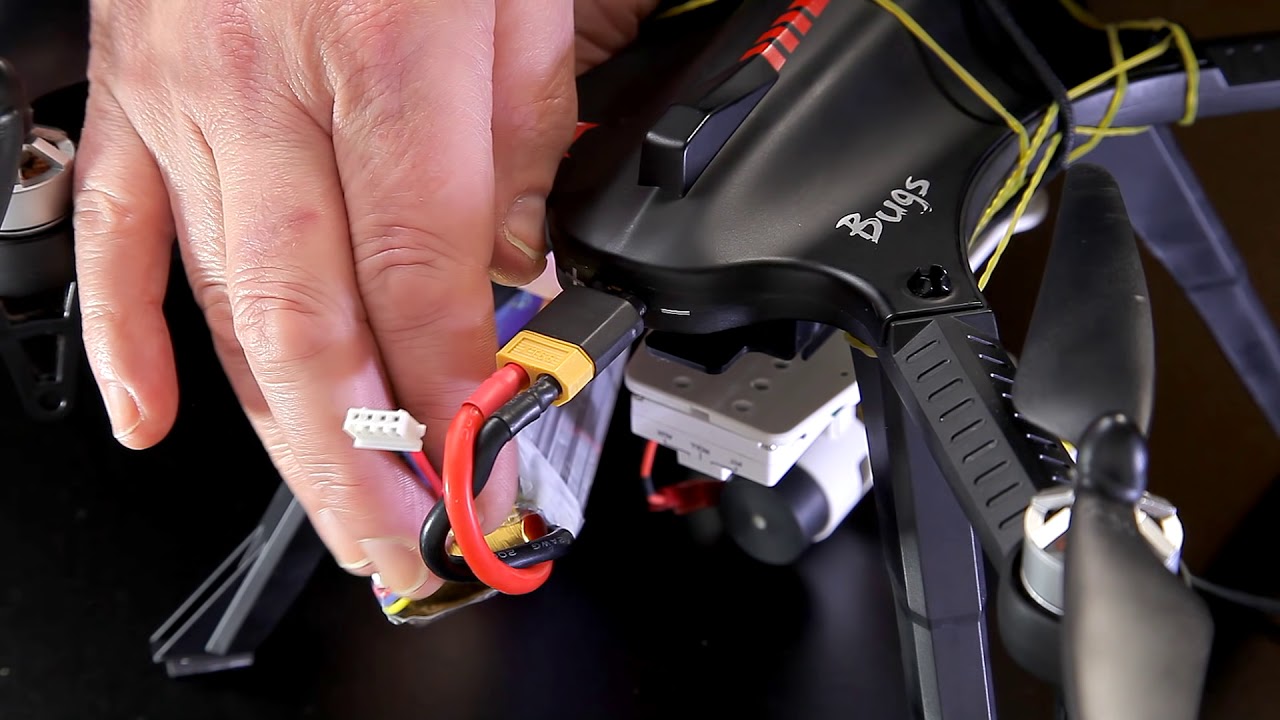 MJX Rc Bugs 3 Easy Simple upgrade to XT60 3s (3 Cell) battery
