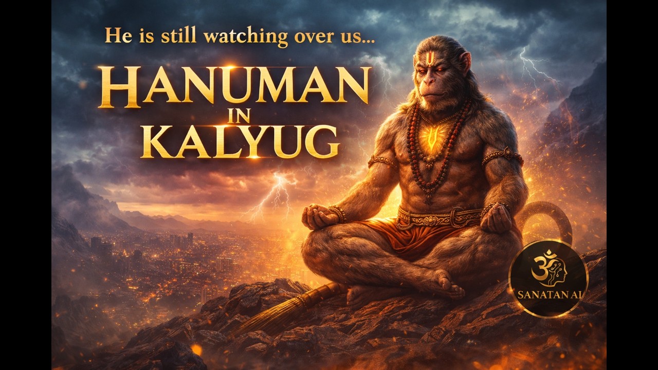 Hanuman Ji in Kalyug | The Shockwave That Stopped Chaos #Hanumanji #Kalyug #Sanatanai