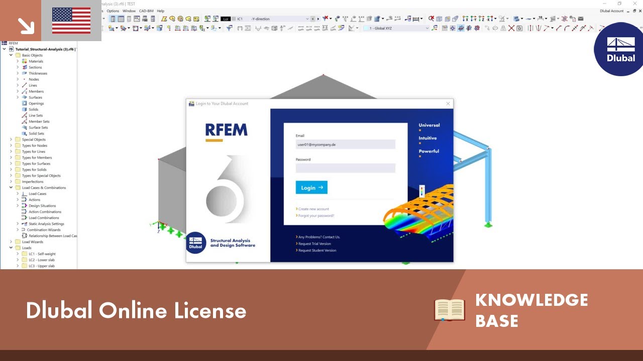 KB 001803 | Dlubal Online License