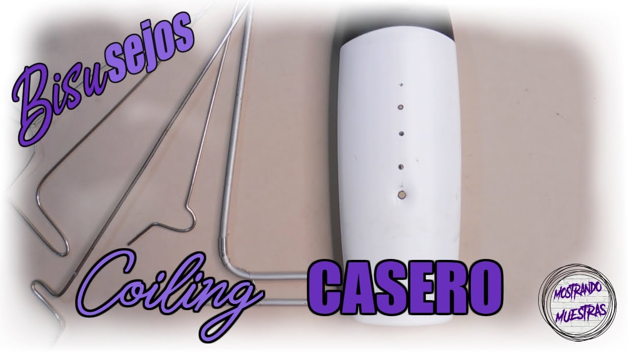 Herramienta CASERA para hacer resortes - COILING - BISUSEJO 6
