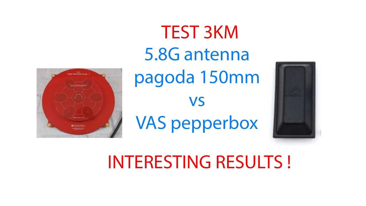 NEW vas pepperbox extreme vs pagoda 150mm | 5.8ghz antenna fpv | rhcp | long range 3km test