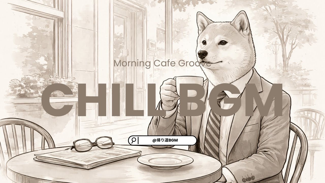 【フリーBGM】低疲労で聴けるカフェグルーヴ｜Morning Cafe Groove