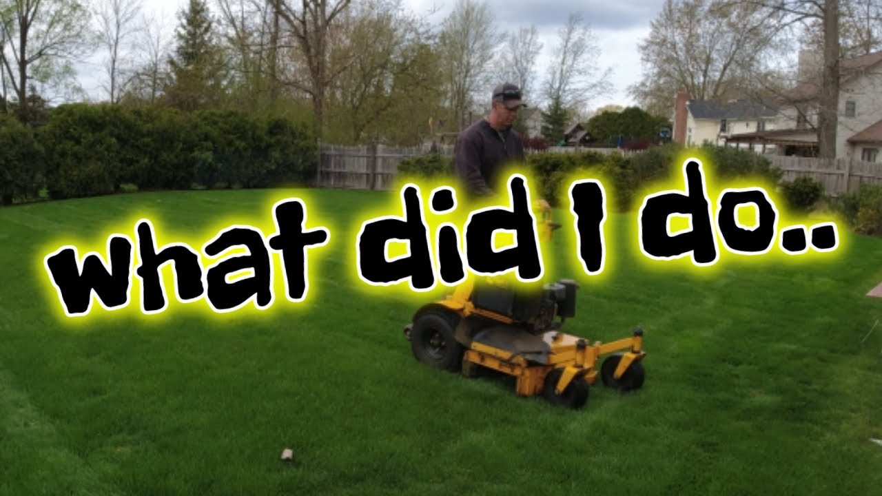 Mow Boyz Ep 9 - Bought a Wright Stander 32 mower