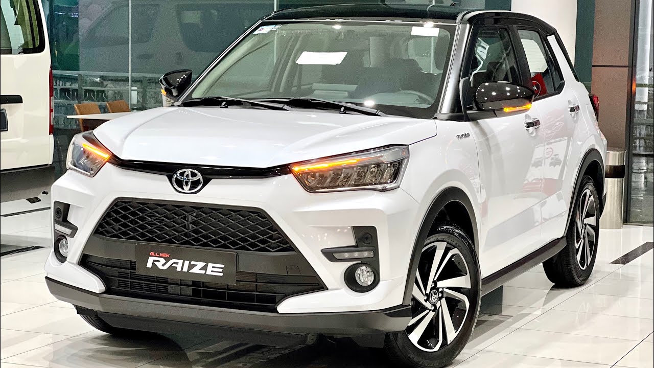 2023 Toyota Raize car white pearl color - Luxury Small SUV | Exterior and Interior |