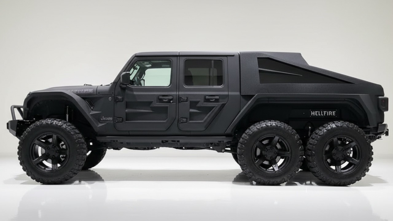 2025 Apocalypse 392 6x6 Hellfire EXPOSED 😱 Brutal 8-Passenger SUV Performance Review (AI Concept)