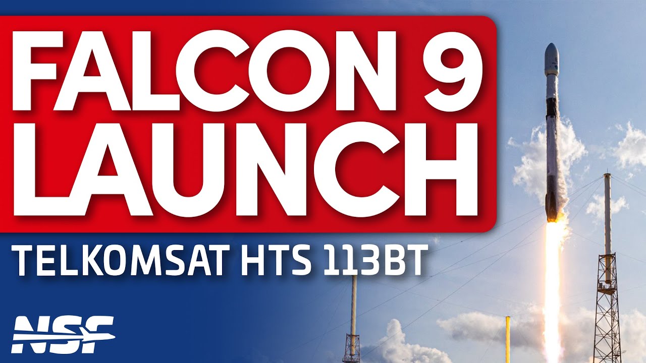 SpaceX Falcon 9 Launches HTS-113BT (Merah Putih 2)