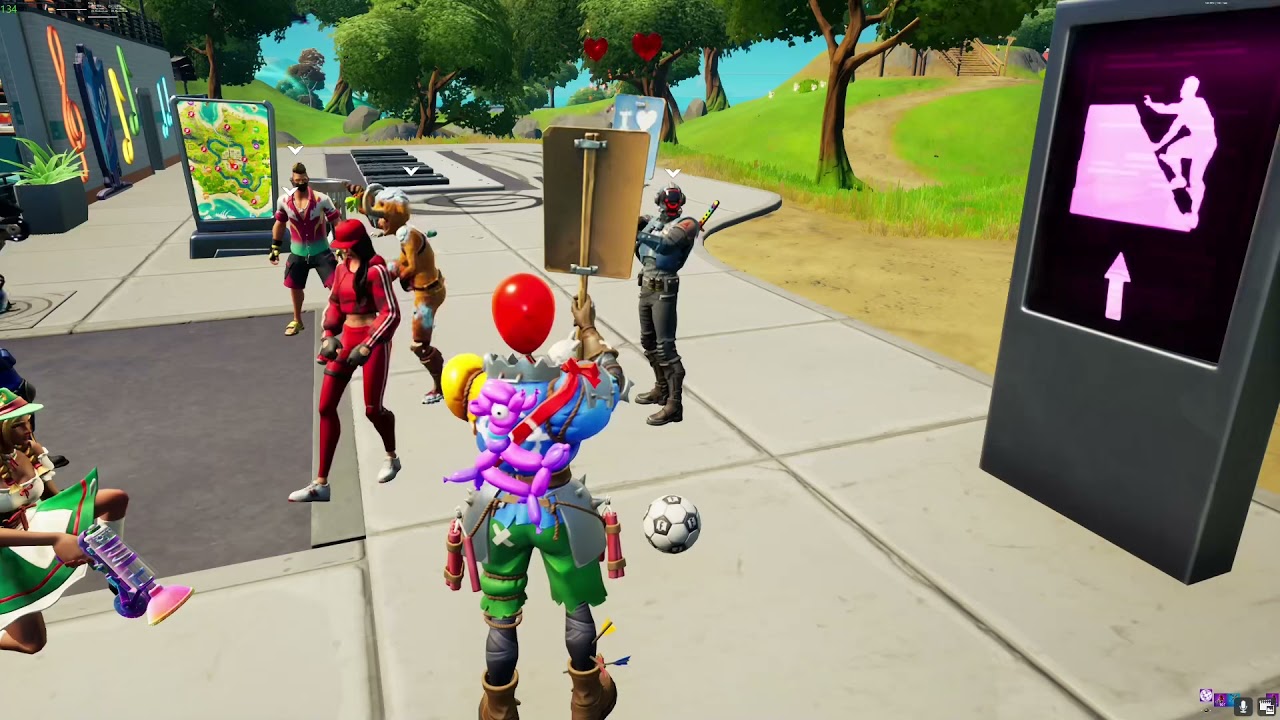 Random Emote Battles and Funny Party Royale Moments