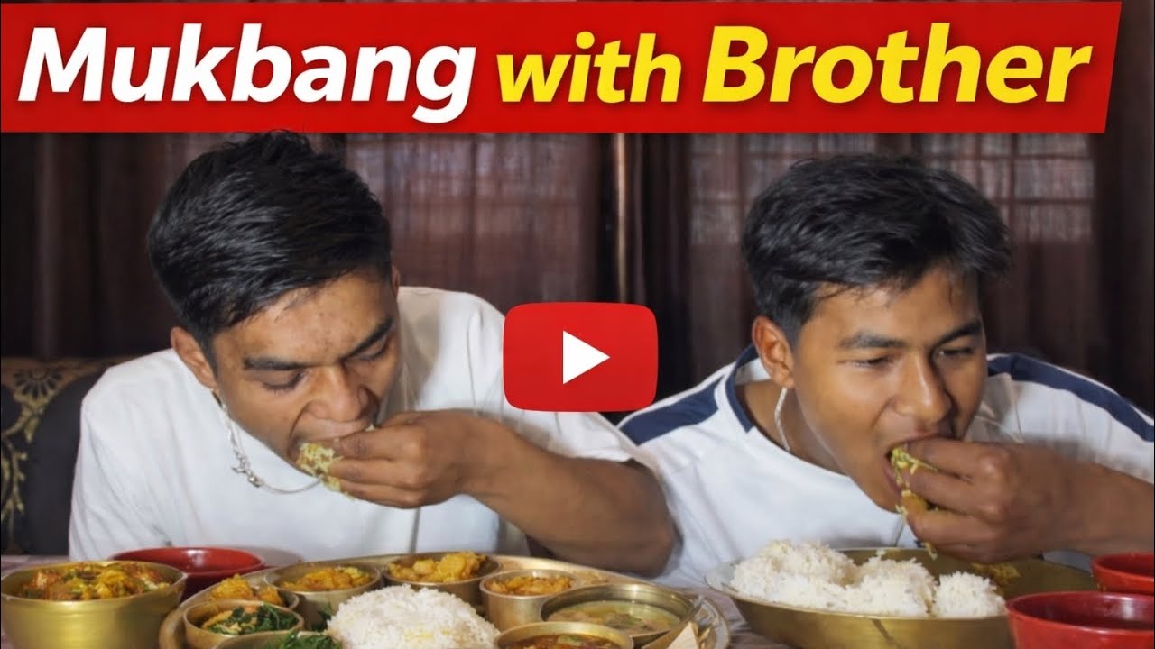 Ayo hai tw sathi haru Mukbang video Hernu hola❤️#foryou #subscribe #mukbang #giviral #mukbanglovers 
