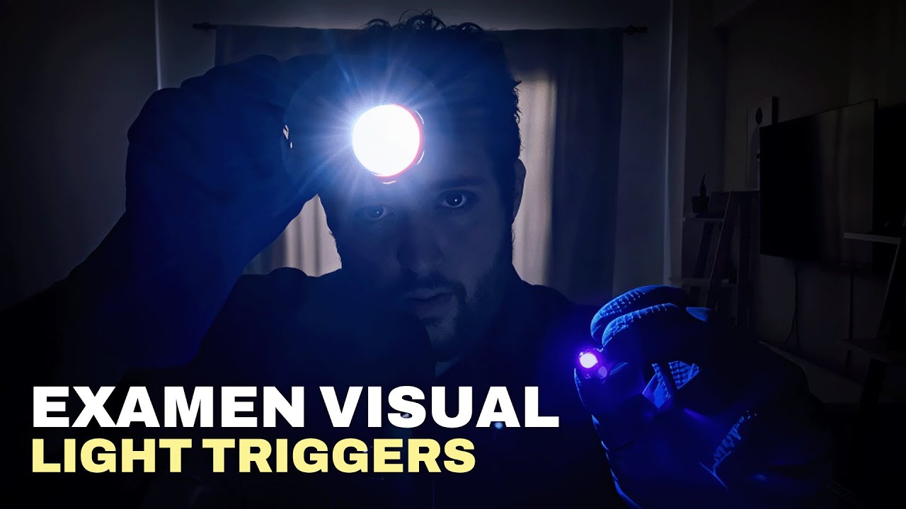 ASMR | Examen Visual - Light Triggers