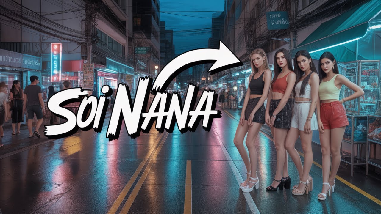 SOI NANA + SUKHUMVIT ROAD 🌃 Real Night Street Vibes | Urban Twilight Edition