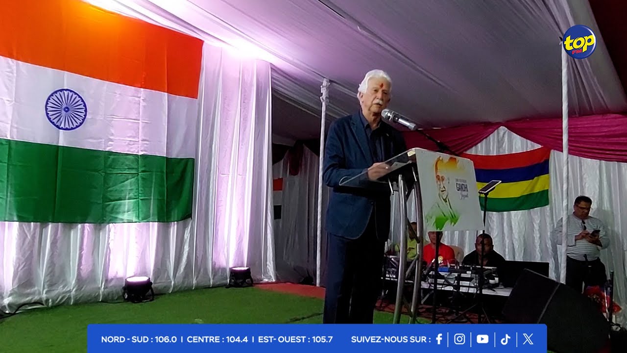 À Laventure : Paul Bérenger invite à une réflexion sur les valeurs prônées par Gandhi