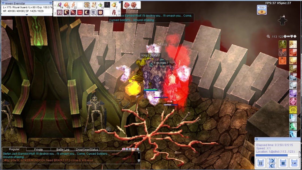 Royal Guard Solo - Sky Fortress NovaRO