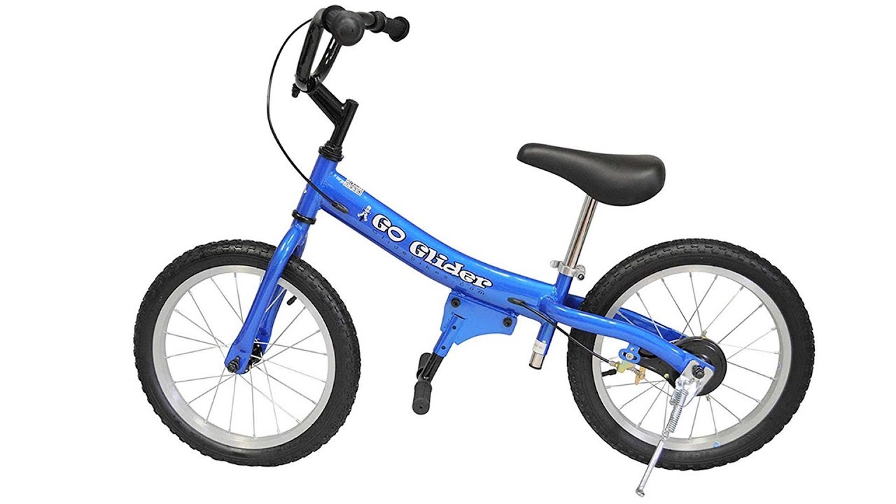Glide Bikes Kid's Go Glider Balance Bike, 16-Inch