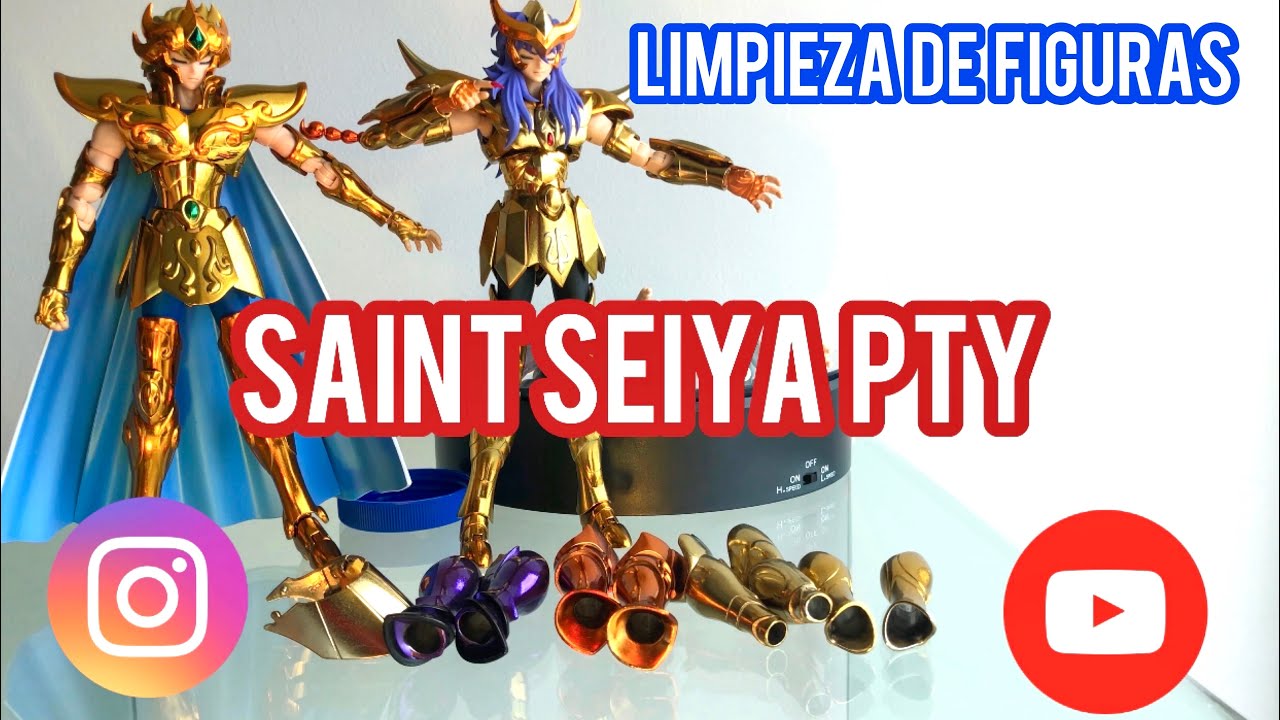 Limpieza y mantenimiento de tus figuras / Myth Cloth / Saint Seiya.