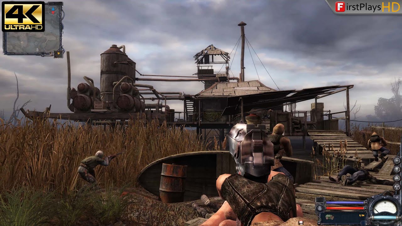 S.T.A.L.K.E.R.: Clear Sky (2008) &mdash; геймплей для ПК 4k 2160p / Win 10