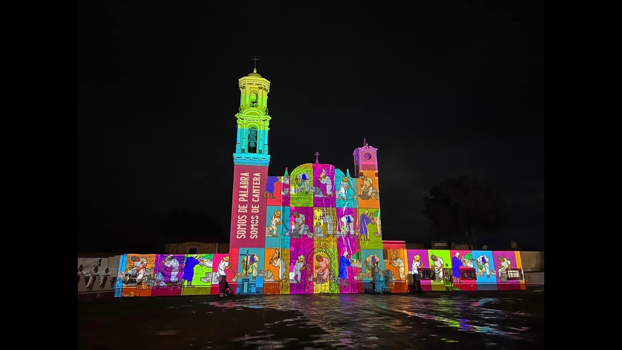 Video Mapping San Salvador El Seco 30 de Julio 2023
