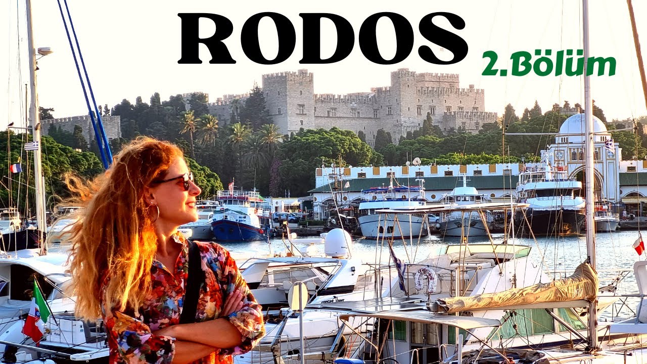 RODOS - Yunan Adasındaki Camiler, Saraylar, Sokaklar ve İlginç Bilgiler! - Rehberli Tur 2.Bölüm