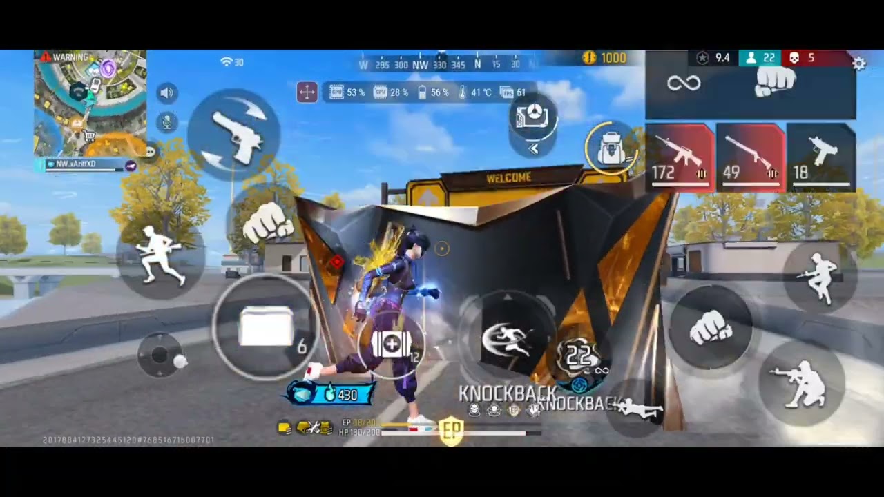 MAIN FREE FIRE DI ROG PHONE 9 FE!!! GIMANA RASANYA OVERHEAT?!
