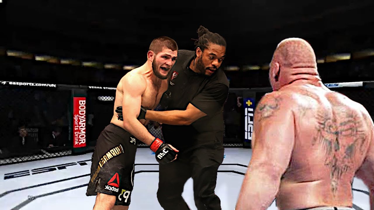 Хабиб Нурмагомедов против Брока Леснара | UFC 4