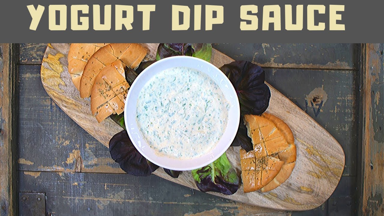 How to make yogurt dip sauce | Greek Yogurt dip for Chips