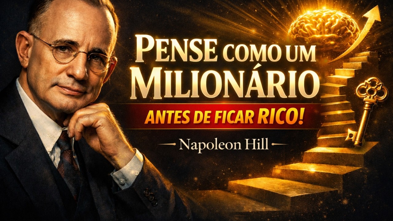 Como Pensar Como um Milionário Antes de se Tornar um | Napoleon Hill