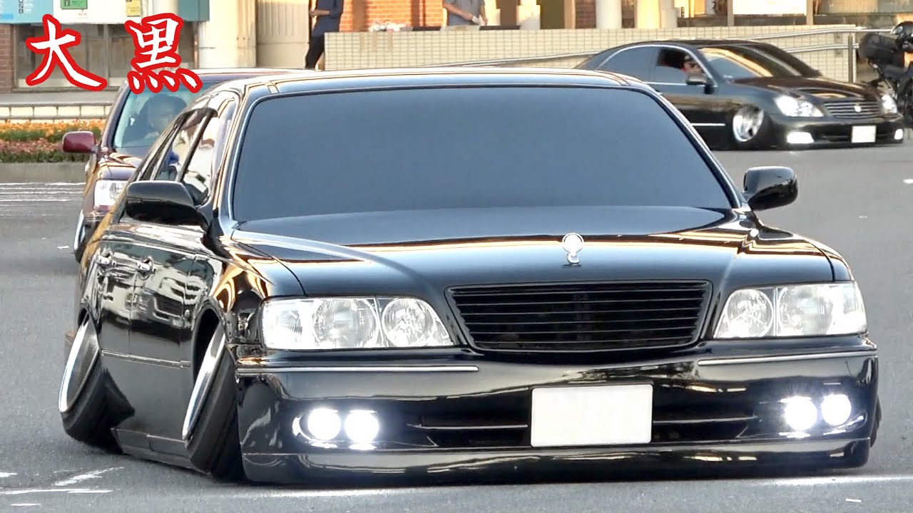 【大黒PA】国産組‼️チョ〜極低VIPスタンス👍スポ車もスタンス❓