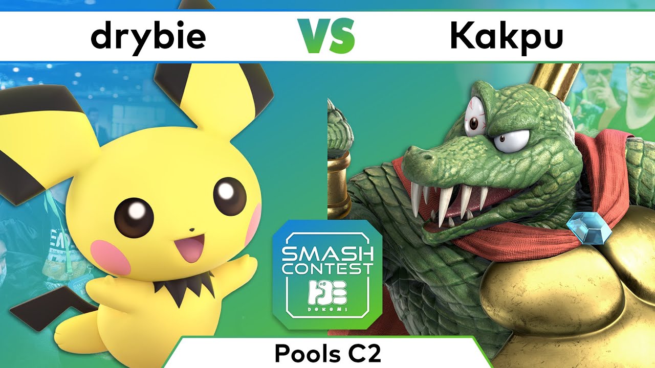 Smash Contest: DoKomi 2023 - drybie (Pichu) Vs. TL | Kakpu (King K. Rool) - Pools C2
