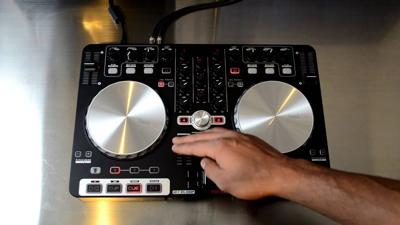 Reloop BeatMix Digital DJ Controller Demo & Review Video