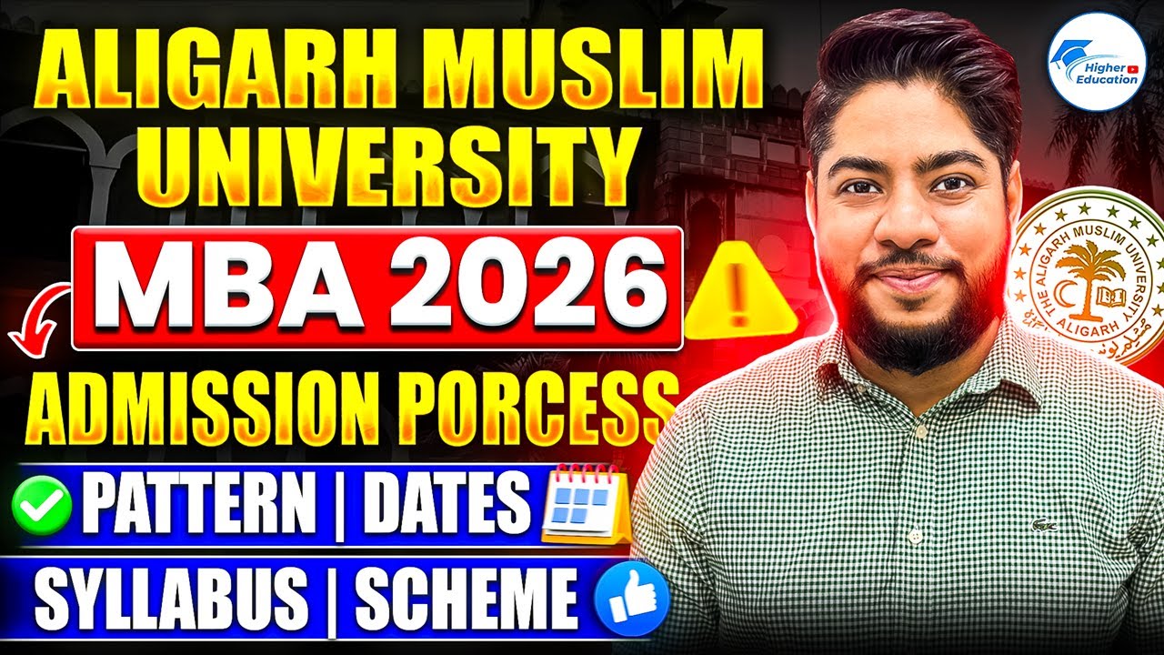 AMU MBA Admission 2026 | Eligibility, Fees, Seats, Placements & Entrance Exam Explained