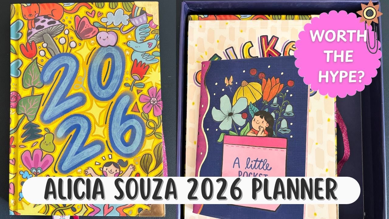 2026 Alicia Souza Planner Review & Unboxing &ndash; Worth the Hype?