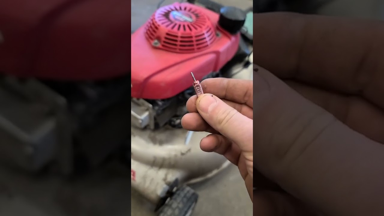 Honda Lawnmower Hard To Start If This Part Is Defective! #shorts