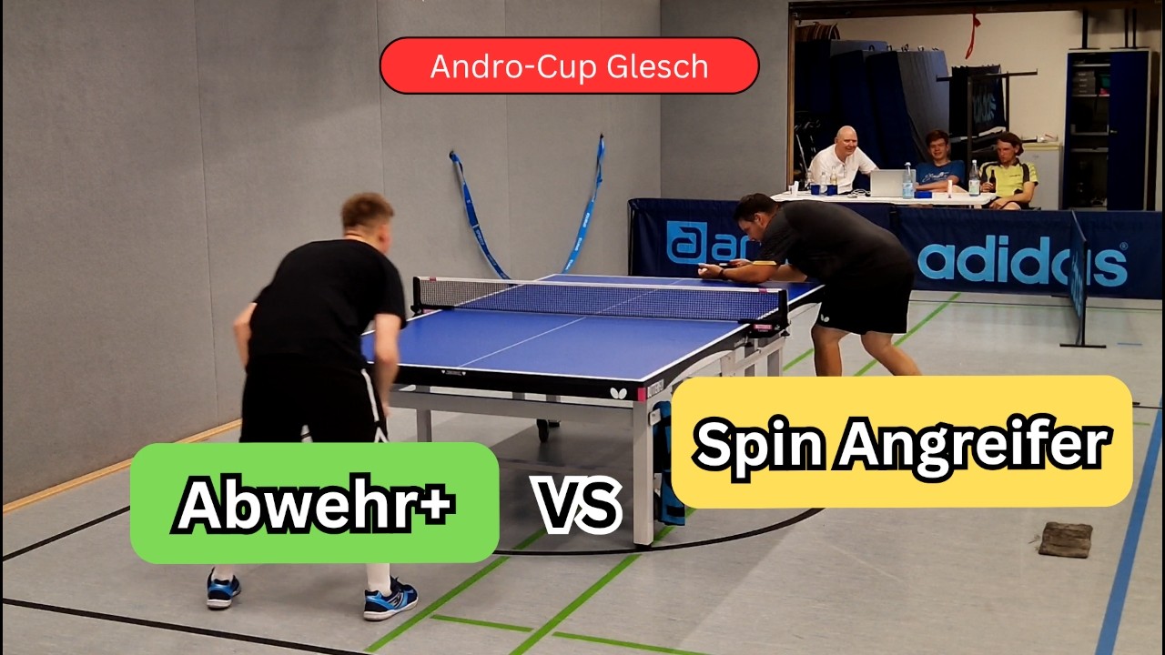 🏓Mit Topspins Bearbeiten🏓 F.Radtke - D.Schwarz I Andro Cup