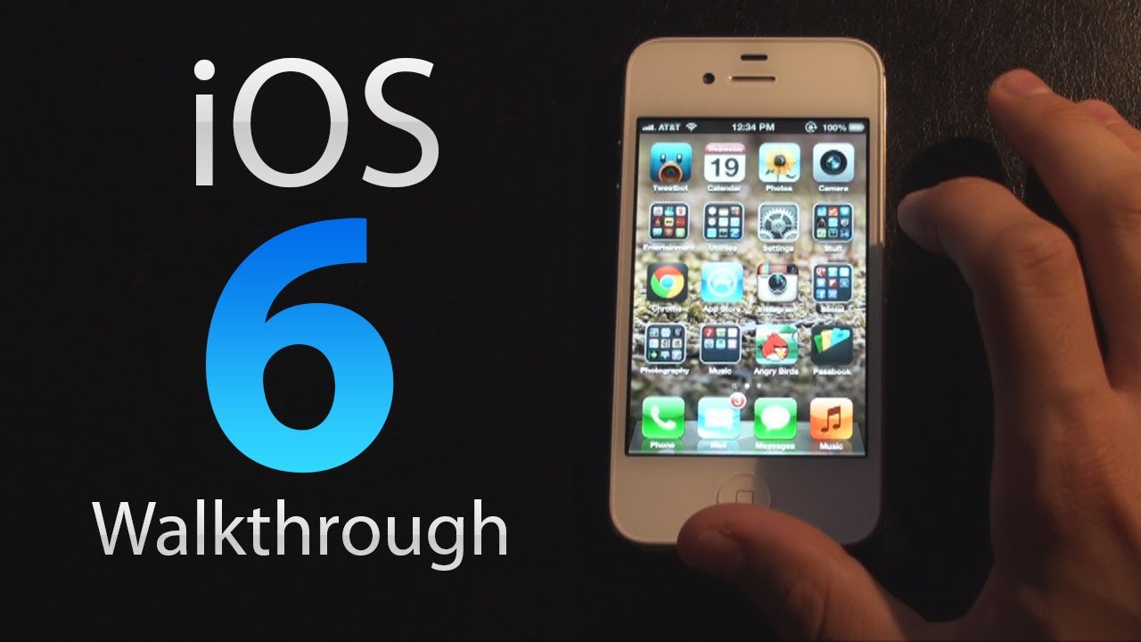 iOS 6: подробный обзор и разбор функций