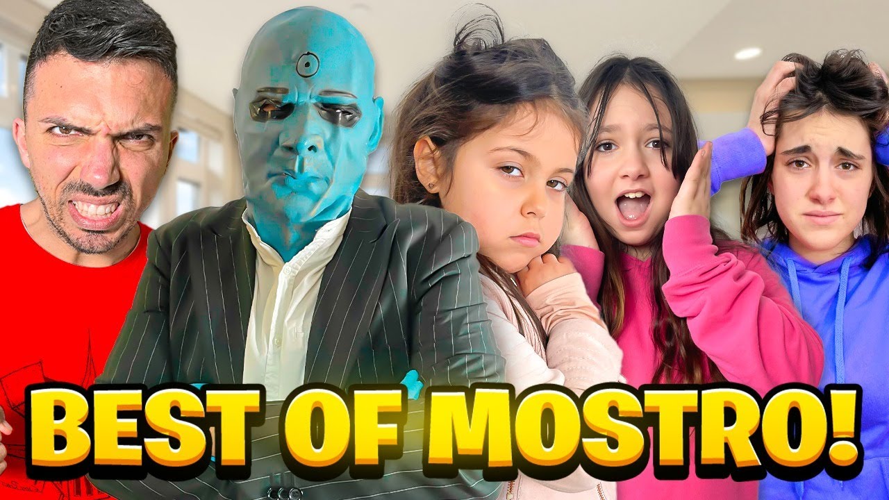 TUTTI I MIGLIORI MOMENTI DEL MOSTRO MISTERIOSO CON ZIA ROMA E ZIA NICOLE E NINNA E MATTI!