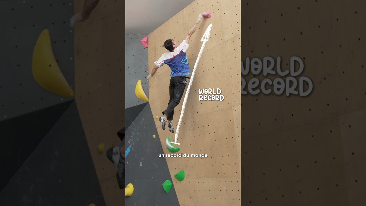 On tente le record du monde ?! #escalade #grimpe #bloc