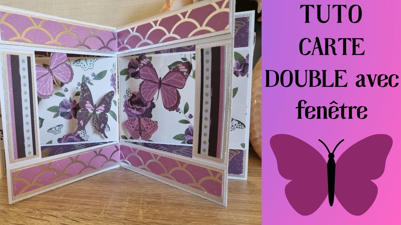 tuto double carte avec fenêtre, très simple