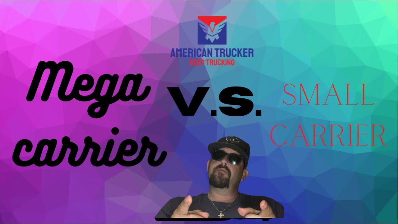 Small Carrier Or Mega Carrier which is better #trucking #cdl