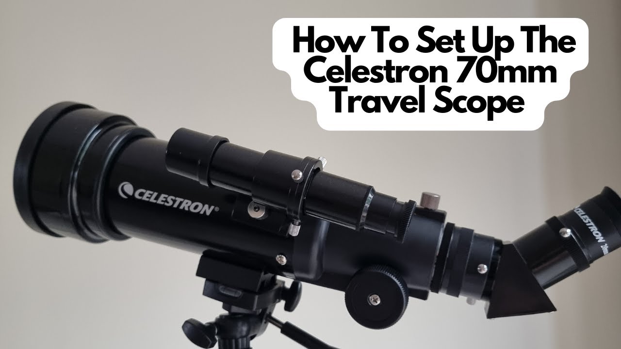 Как настроить телескоп Celestron Travel Scope 70 мм