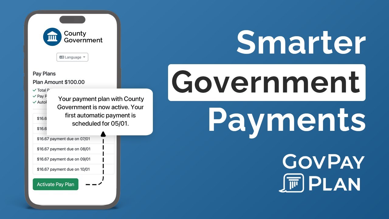 GovPayPlan: Smarter Payment Processing for Government Agencies