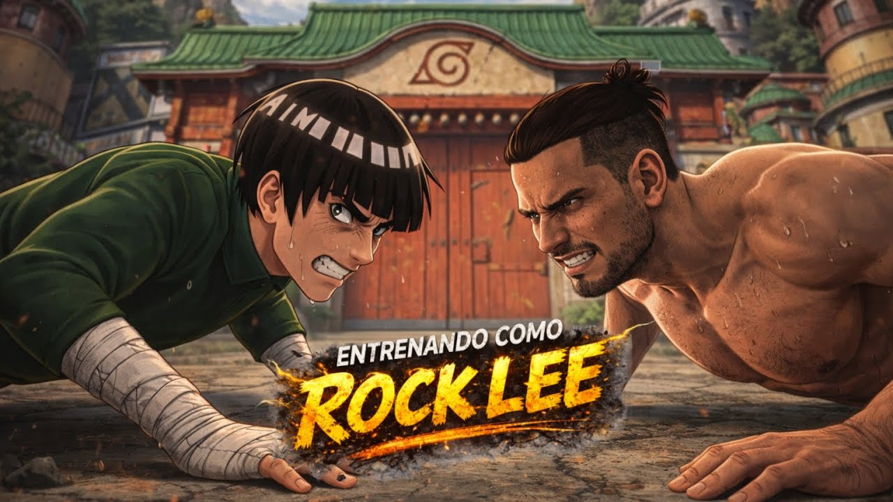ROCK LEE | Rutina para principiantes | Nivel BASICO | El poder de la juventud
